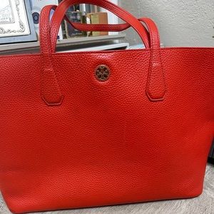 Tory Burch Red Perry tote